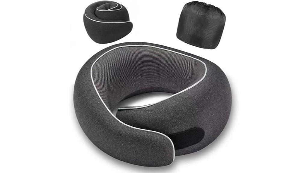 memory foam travel pillow
