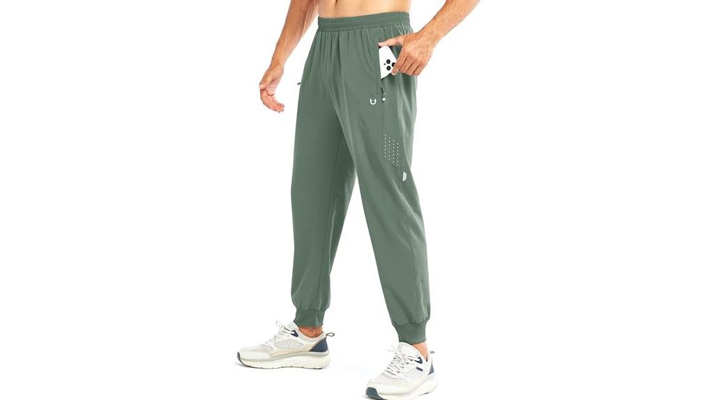 men s athletic running pants