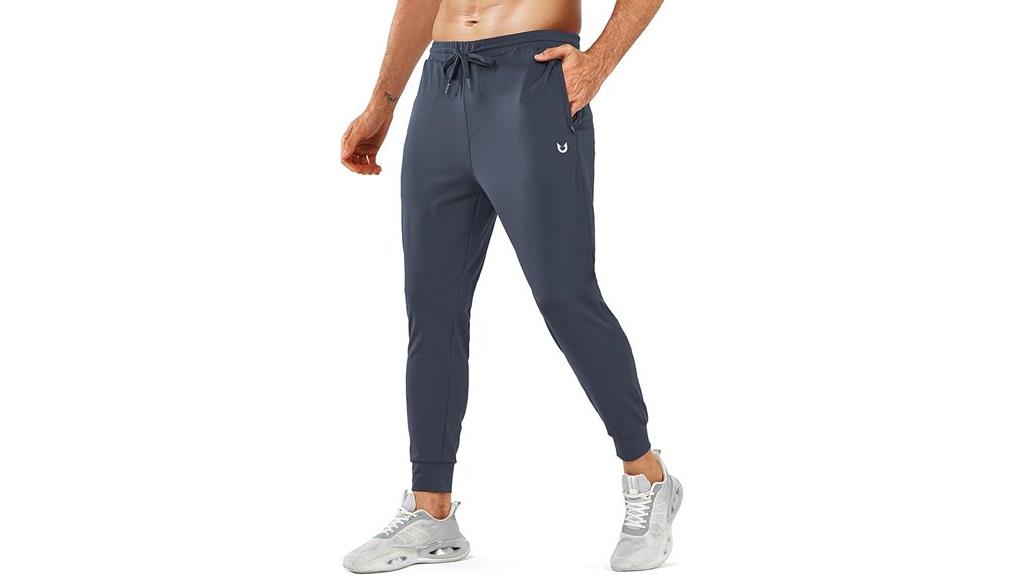 men s joggers with zippers