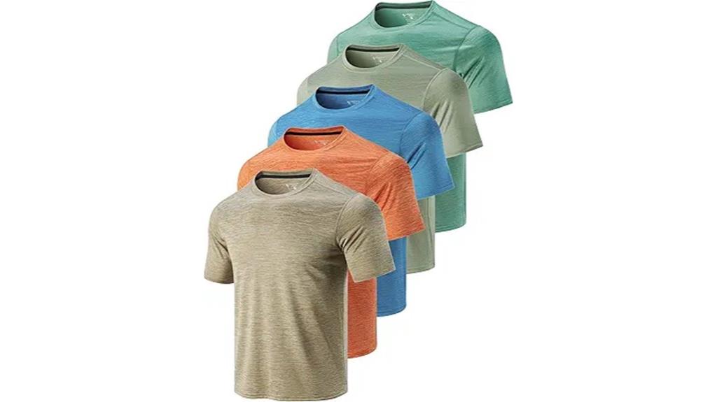 men s quick dry t shirts pack