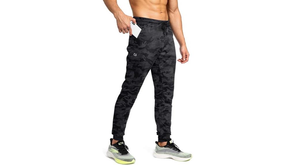 men s zipper pocket sweatpants