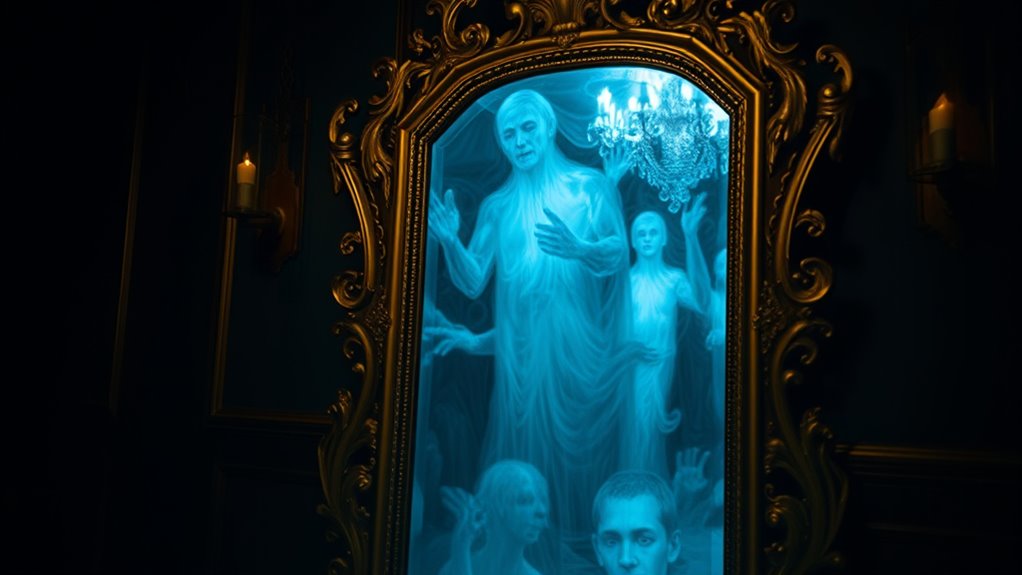 mirrors as portals in media