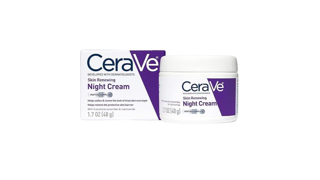 moisturizing night skincare cream