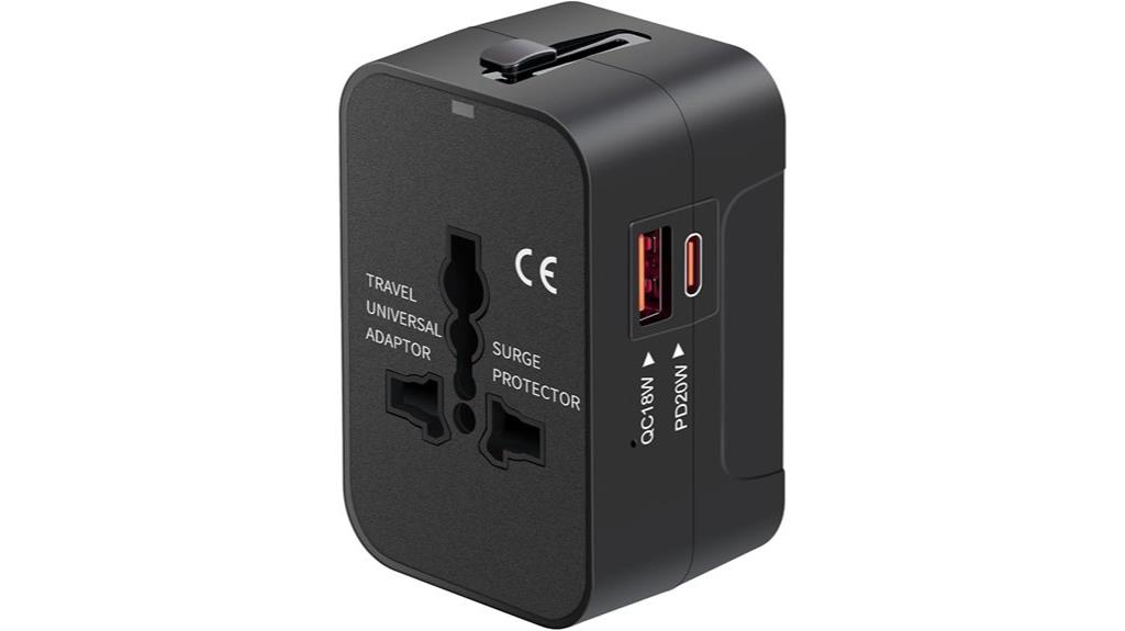 multi port gan travel charger