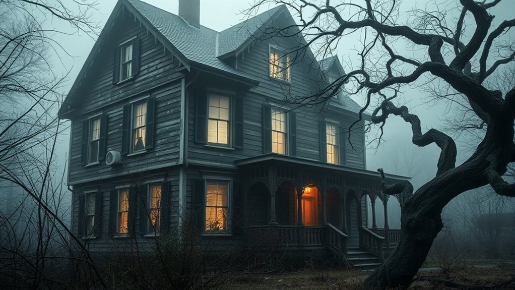 mysterious historic haunted residence