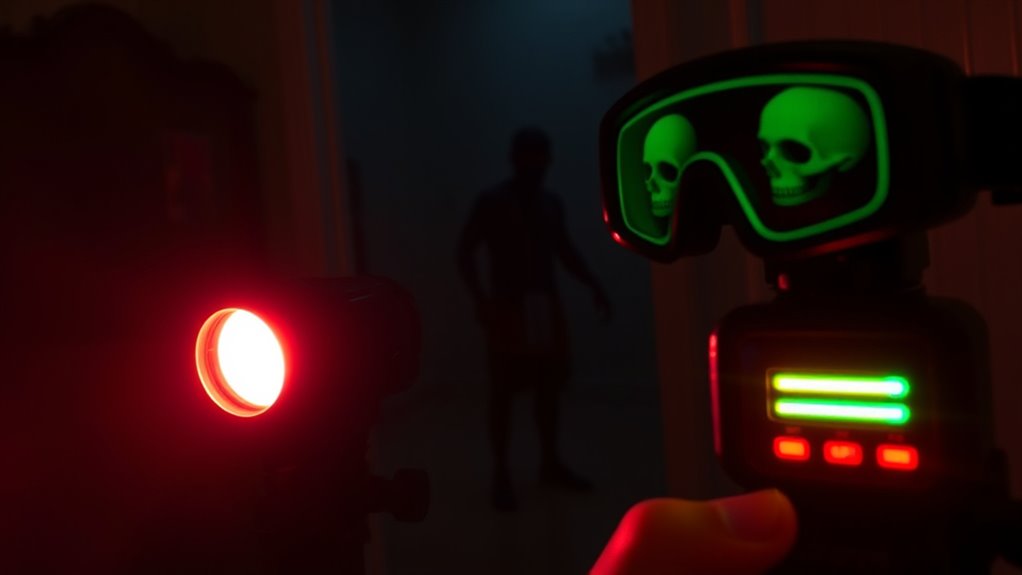 night vision paranormal surveillance