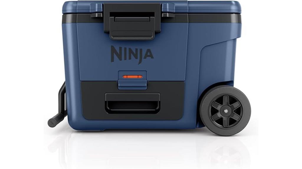 ninja frostvault cooler wheels