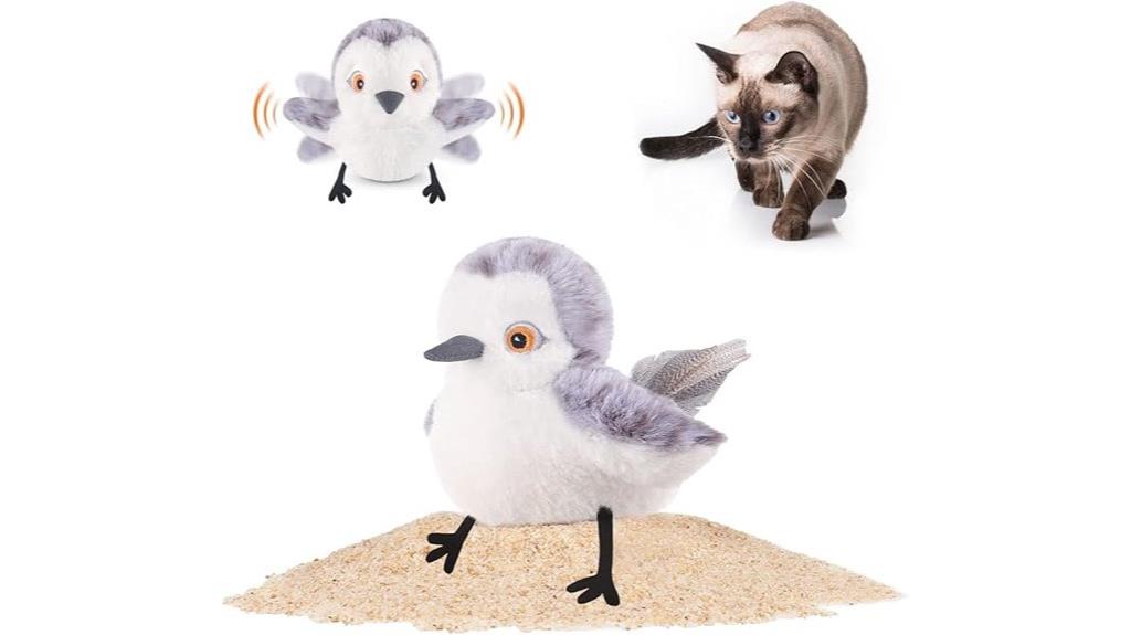 no fly bird cat toy