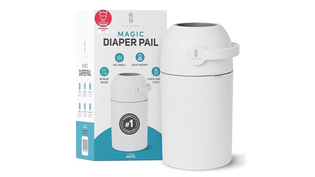 odor free diaper disposal system