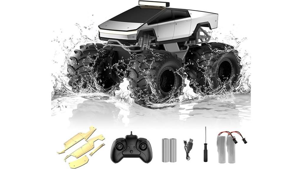 off road amphibious rc truck