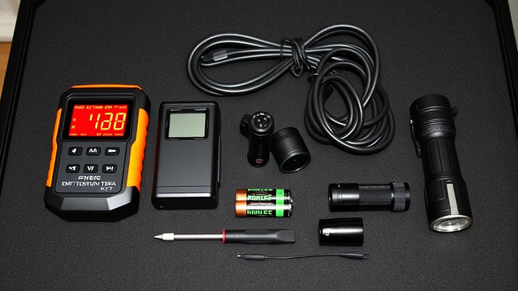 organize label check equipment