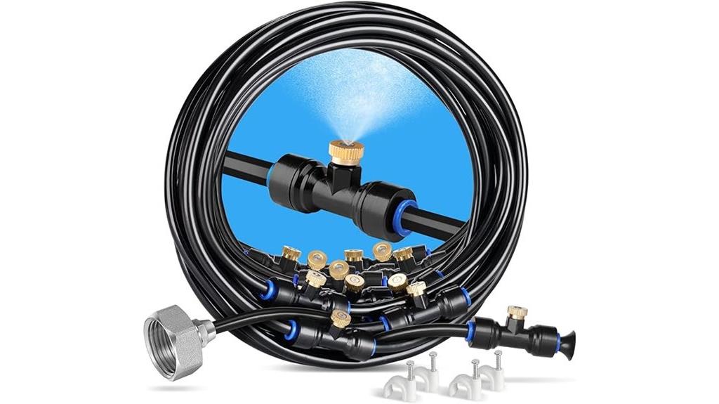 outdoor 59ft misting system