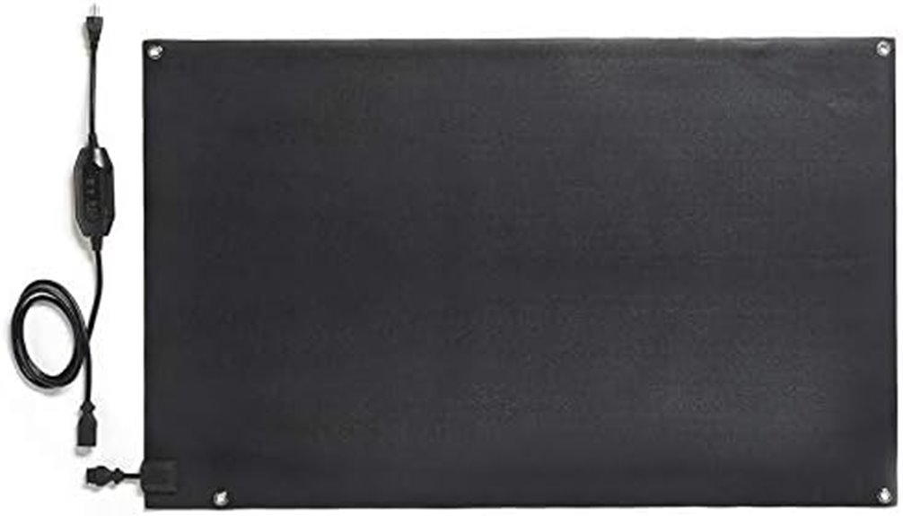 outdoor snow melting mats