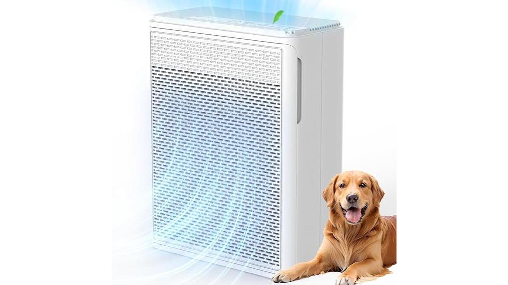 pet friendly white air purifier