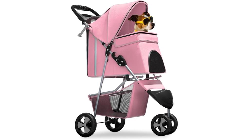 pet stroller for small medium
