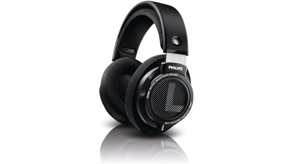philips shp9500 black headphones