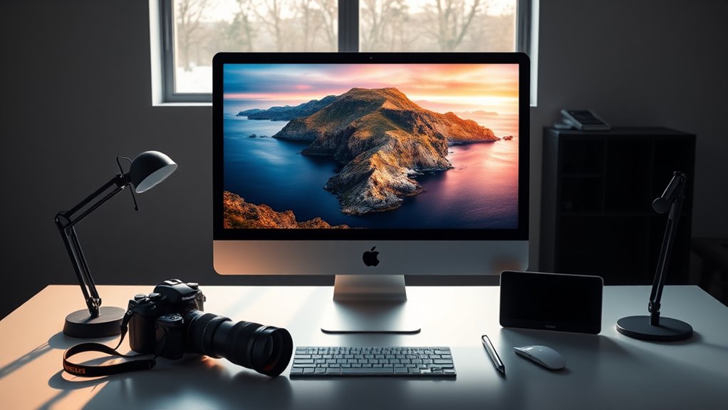 photography focused imac features