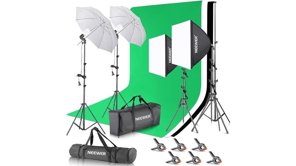 photography lighting kit included