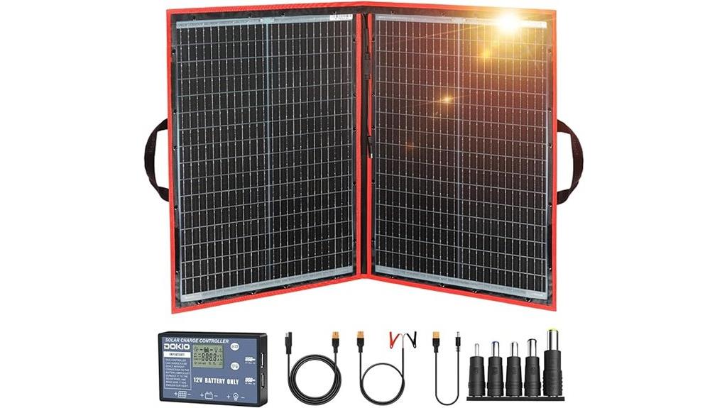 portable 100w solar panel