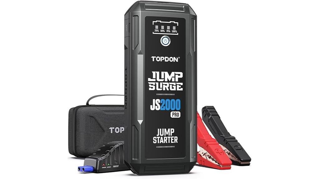 portable 2000a jump starter