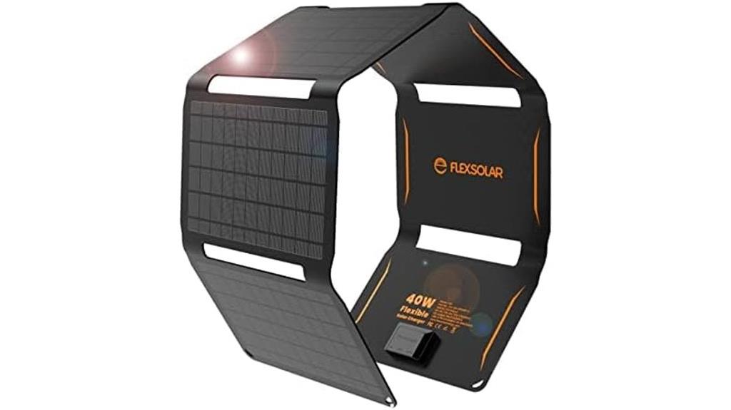 portable 40w foldable charger