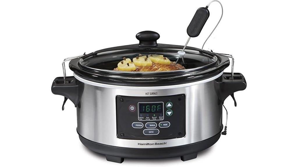 portable 6 quart digital cooker