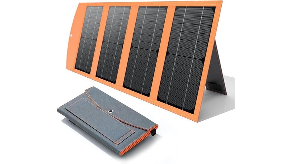 portable camping solar charger