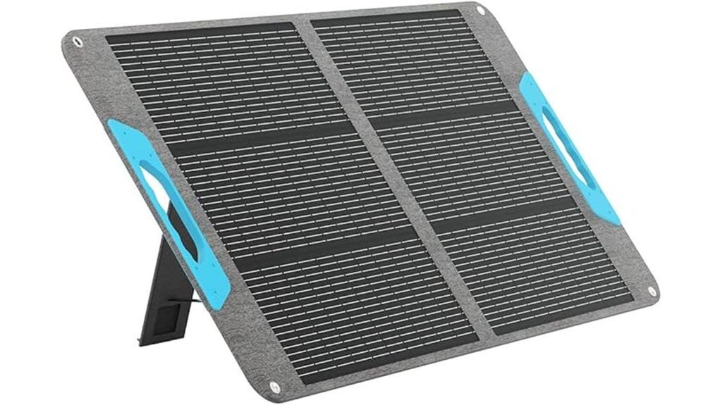 portable camping solar panel