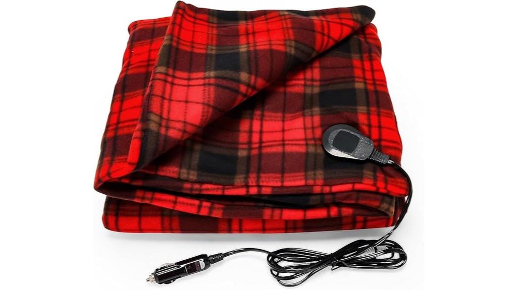 portable car heated blanket