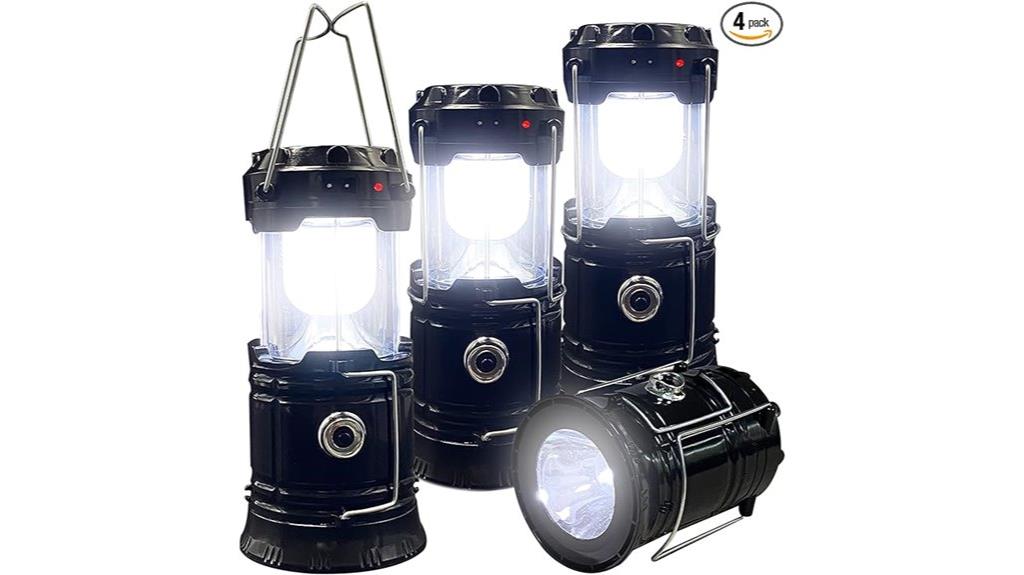 portable collapsible camping lanterns