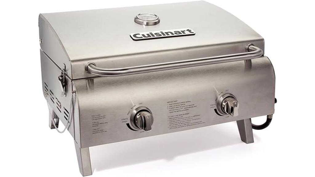 portable cuisinart gas grill