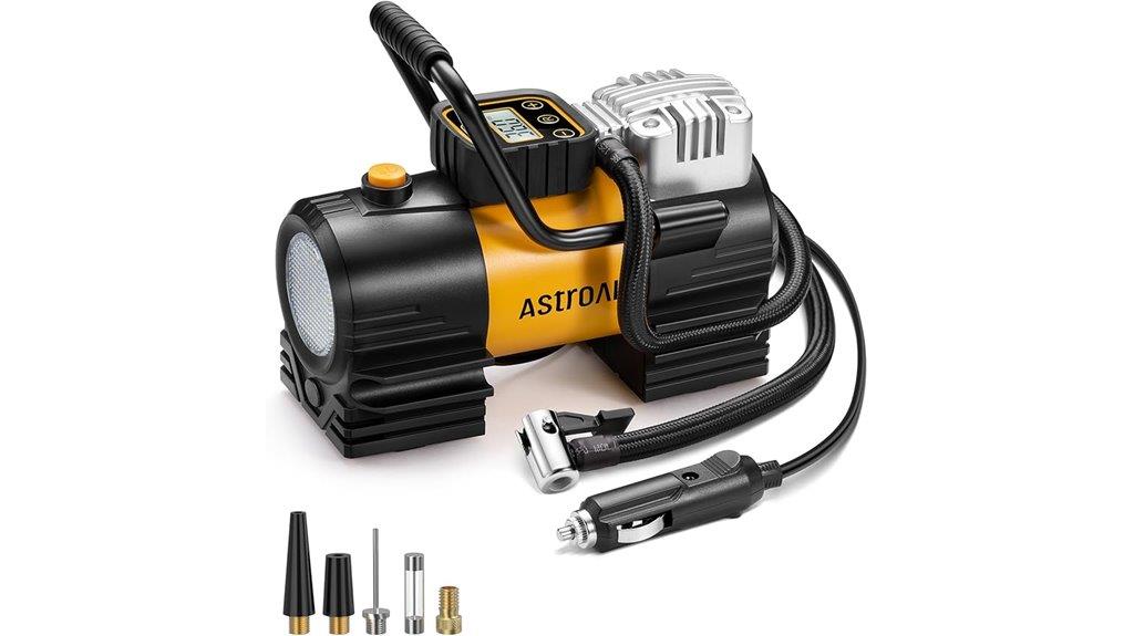 portable digital air compressor