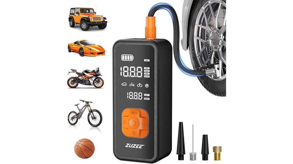 portable digital air pump