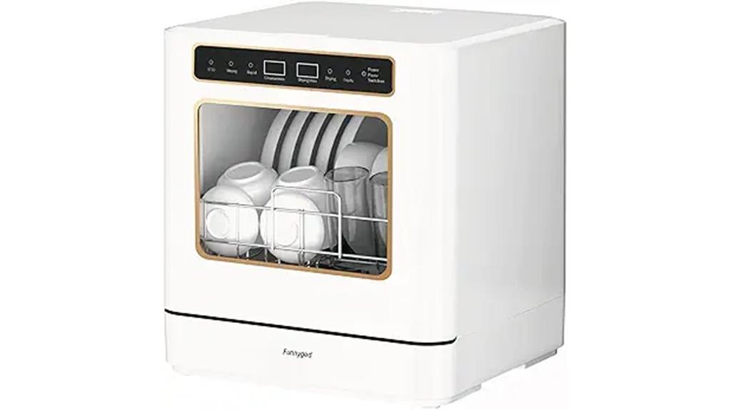 portable dishwasher with multiple modes