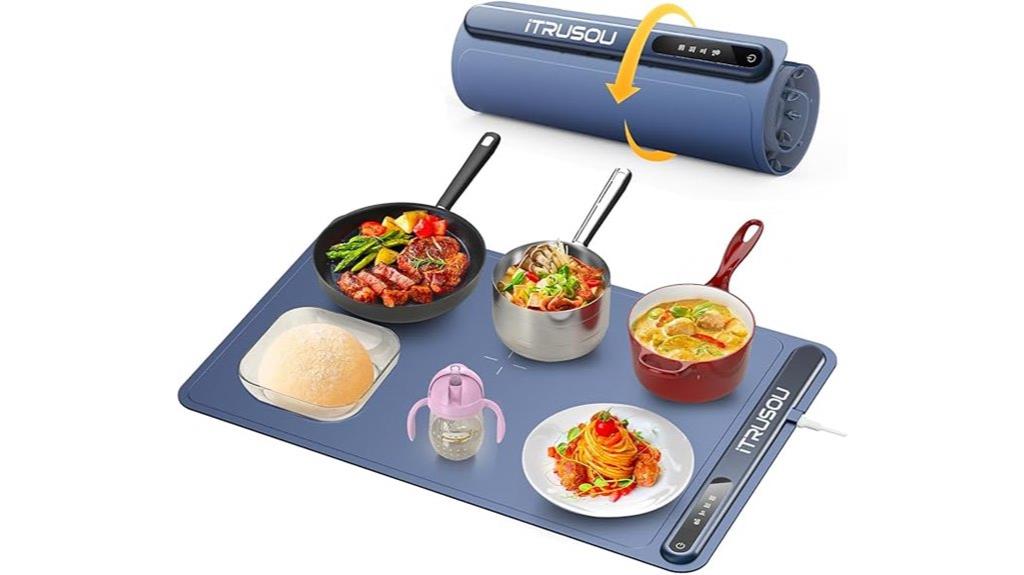 portable full surface warming tray