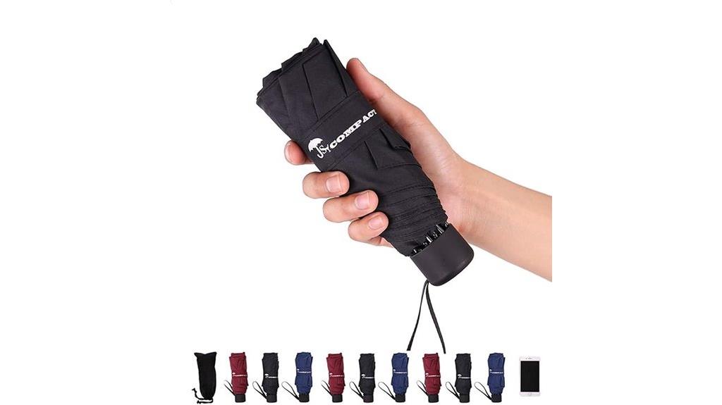 portable lightweight rain umbrella