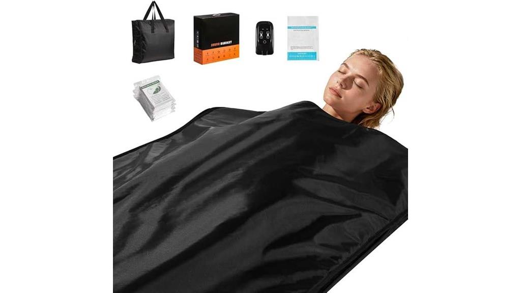 portable sauna blanket for home