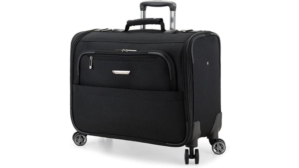 portable softside garment luggage