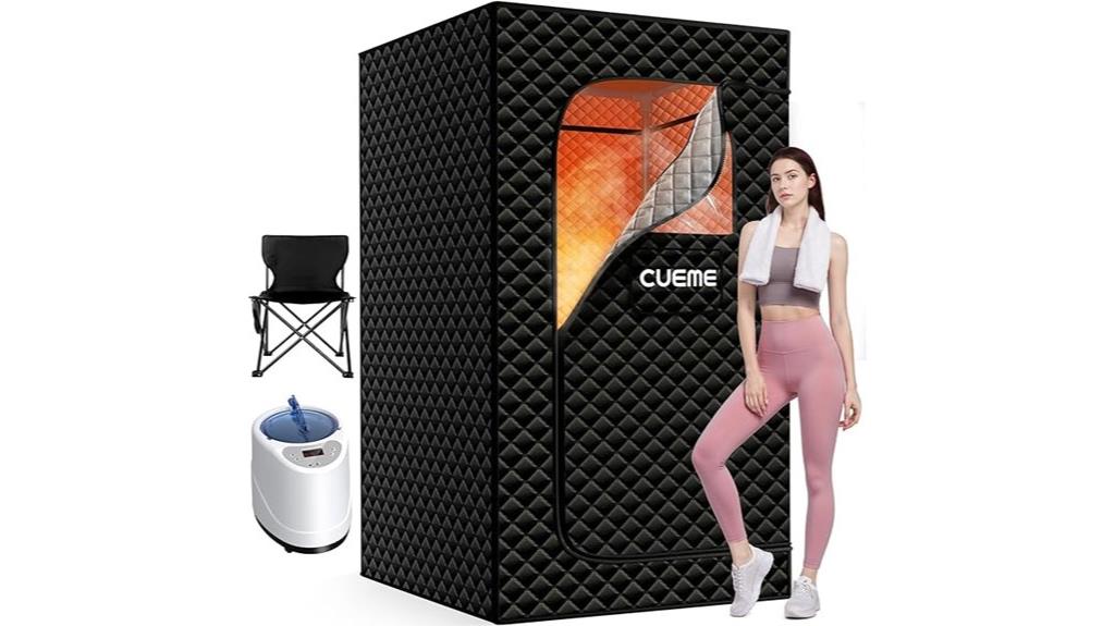 portable steam sauna system