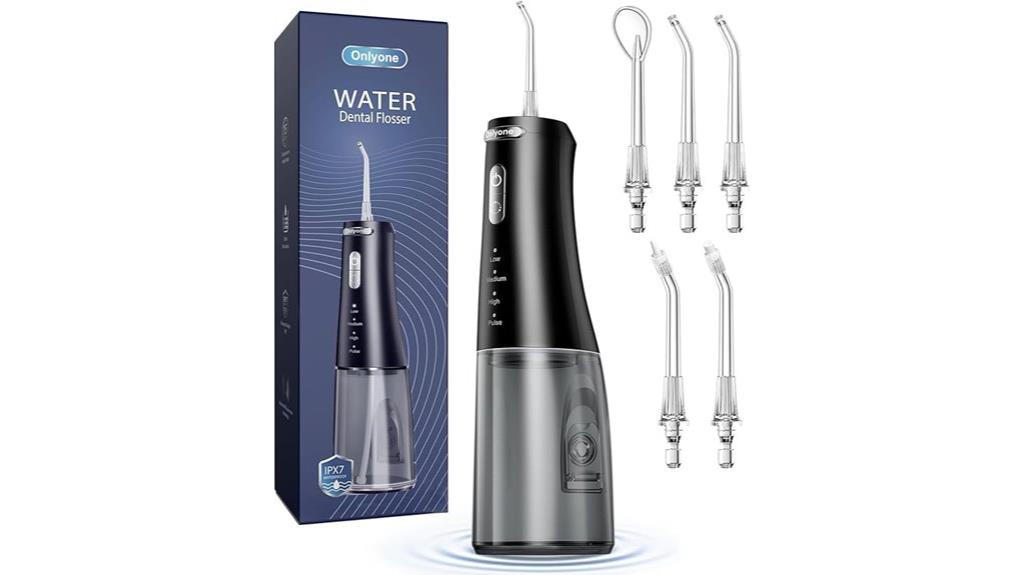 portable water flosser with modes