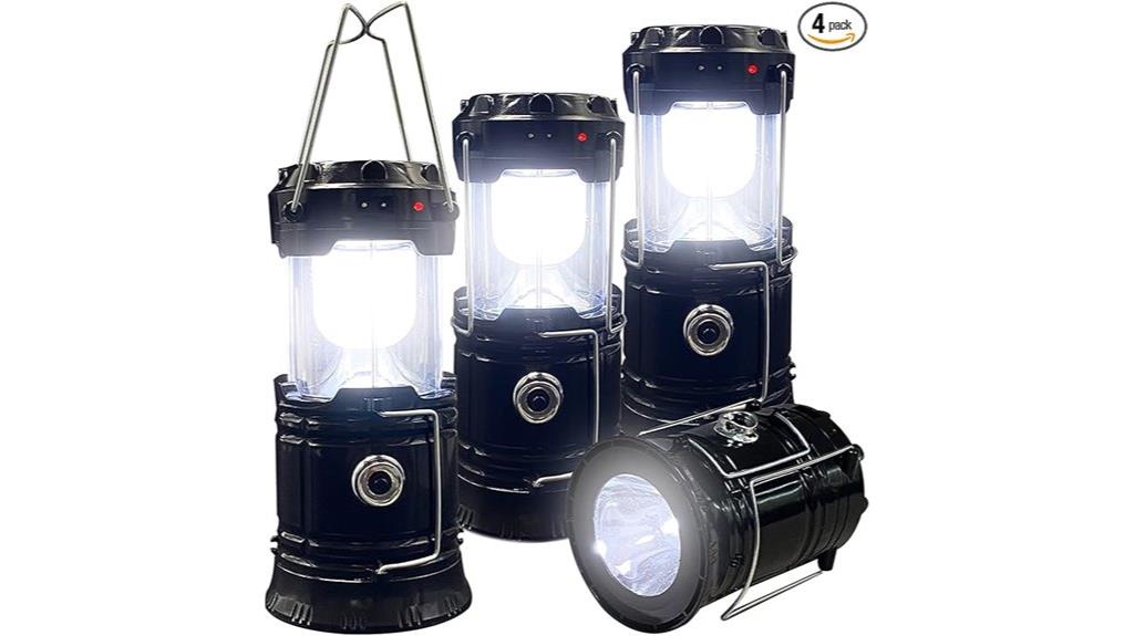 portable waterproof solar lanterns