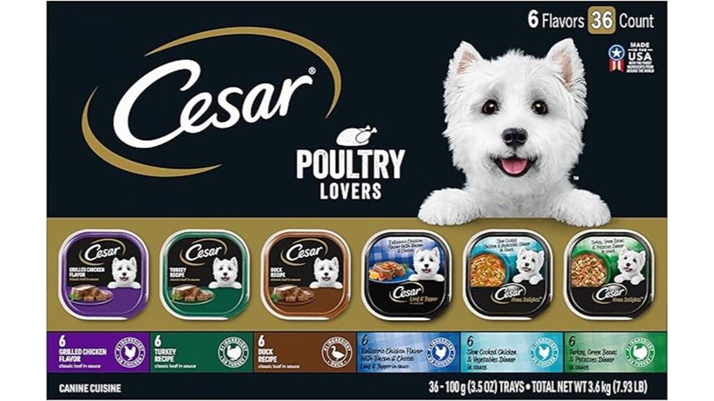 poultry variety wet food