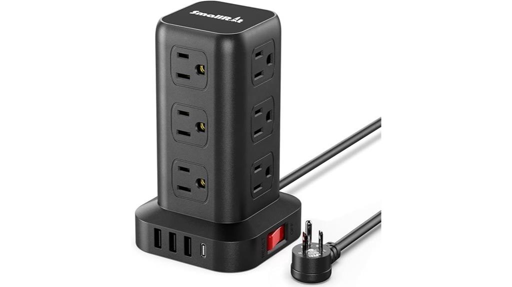 power strip with surge protection