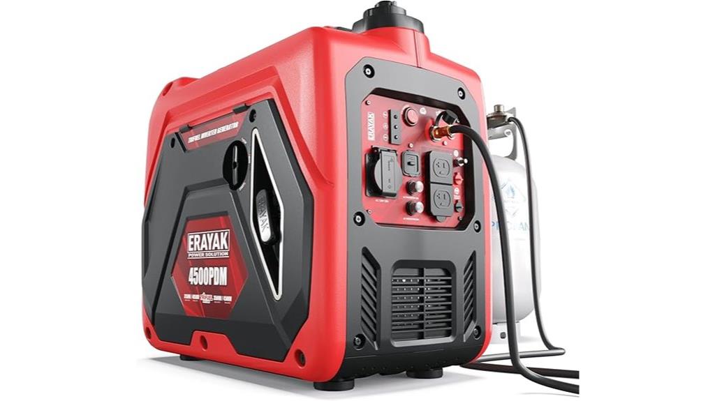 powerful dual fuel inverter