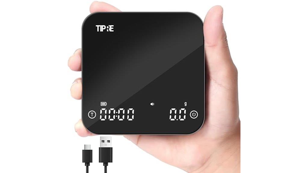 precise coffee weighing