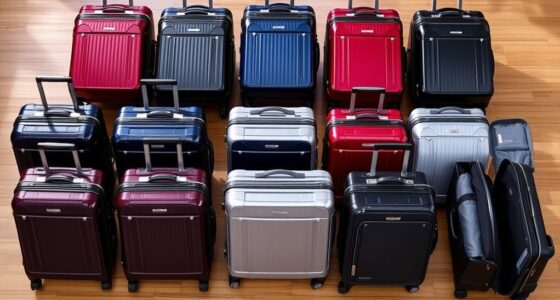 premium expandable suitcase sets
