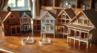 premium wooden dollhouse sets