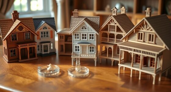 premium wooden dollhouse sets