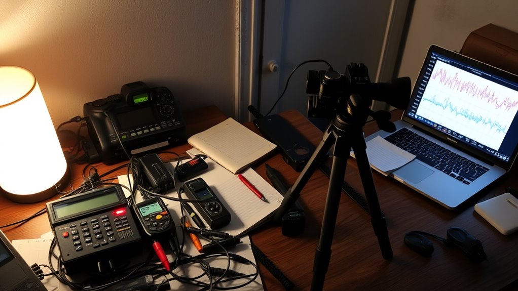 prepare check organize equipment