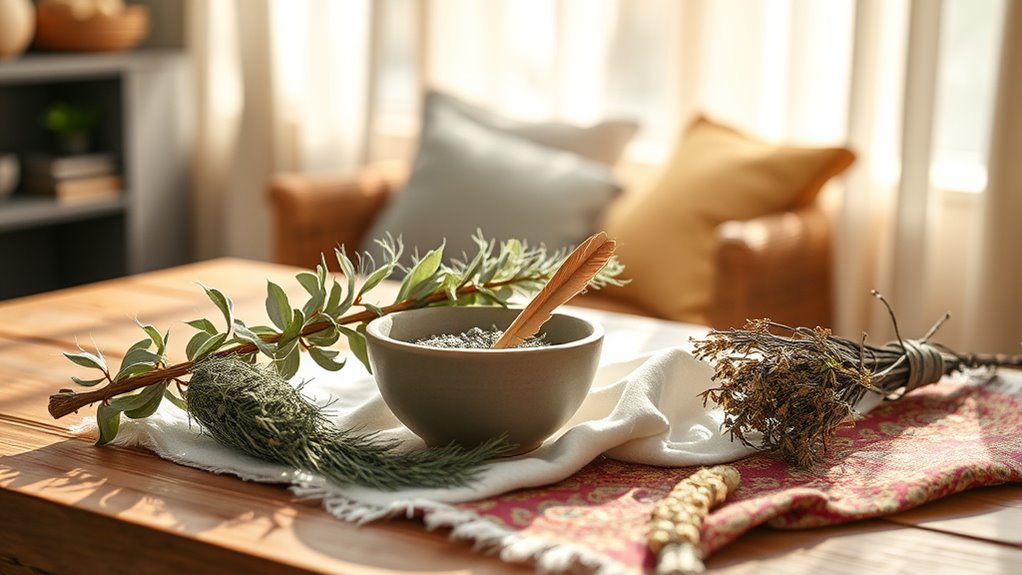 prepare space and supplies